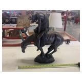 Native American inspired statue