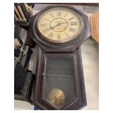 Antique W. H. Yates Hanley Wall Clock