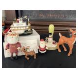 Keepsake Riverboat Motion Ornament & Rudolph