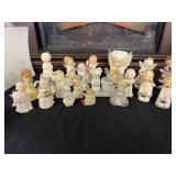 Huge lot of Ceramic Angels Lefton, Japan, and more