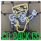 Green Bay Packers neon sign