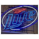 Miller Lite neon sign