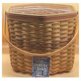 Longaberger Large 1997 Hostess Snowflake Basket