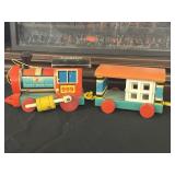 Vintage Fisher Price "Huffy Puffy" Wooden Train