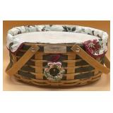 2007 Longaberger Christmas Sweets Treats Basket