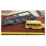 Huey school bus metal & metal Tonka Marine Service