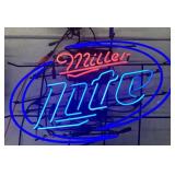 Miller Lite Neon Sign
