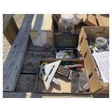 Socket set, square, 2 proto pocket knives, more