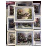 Lot of Thomas Kinkade "Bridges of life" plaques