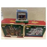 3 pieces of Christmas LeMax Village Buildings