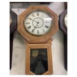 Vintage Regulator Wall Clock