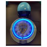 Police Helmet & Richmond Police Dept clock