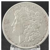 1884 Morgan Silver Dollar