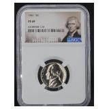 1961 PF69 Jefferson Nickel