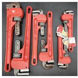 Heavy Duty Steel Pipe Wrenches(x6)