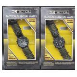 HD Tactical, Survival Watches(new-in-box,2x)