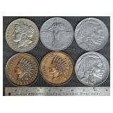 Coin Replica Medals(x6)