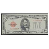 Series 1928E $5 United States Note