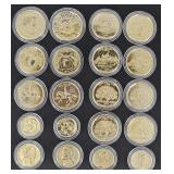 Gold-Plated U.S. Currency(~$5 Face)