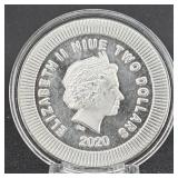1 oz Fine Silver Niue 