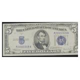 Series 1934C $5 Blue Seal Silver Certificate