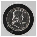 1953 90% Silver Franklin Half Dollar