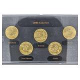 2008 24k Gold Edition State Quarters