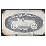 1 Oz. Fine Silver "Stanley Roadster" Bar