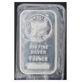 1 Oz. Fine Silver "Sunshine Minting" Bar