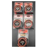 Lufkin Crescent 25 ft. Tape Measures(x5)