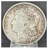 1921 Morgan Silver Dollar