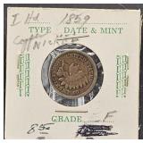 1859 Indian Head Cent