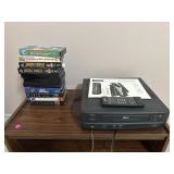 Zenith VRL2110 VCR W/tapes