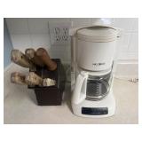 Knife set and coffee machine