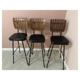 3 high stools