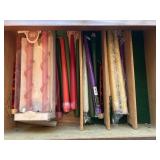 Contents of cradenza (candles, tablecloths, etc)