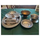 Silver plated? Platter (1 sterling)
