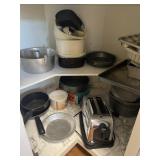 Toaster, pie pans, and much more