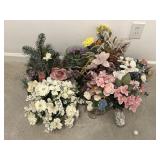 Faux Flower Arrangements