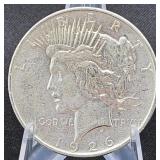 1926-D Silver Peace Dollar