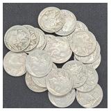20x Mixed Date Buffalo Nickels