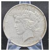 1923 Silver Peace Dollar