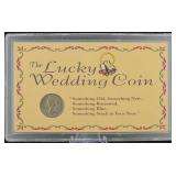 Lucky Wedding Coin-English Sixpence