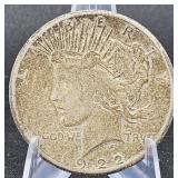 1922-S Silver Peace Dollar