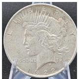 1922 Silver Peace Dollar