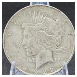 1922-D Silver Peace Dollar