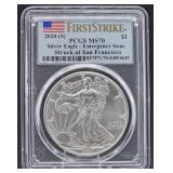 2020-S MS70 Silver Eagle- Emergency Issue
