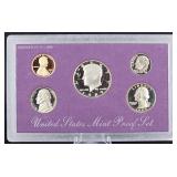 1989 United States Mint Proof Set
