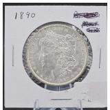 1890 Morgan Silver Dollar