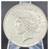 1923 Silver Peace Dollar